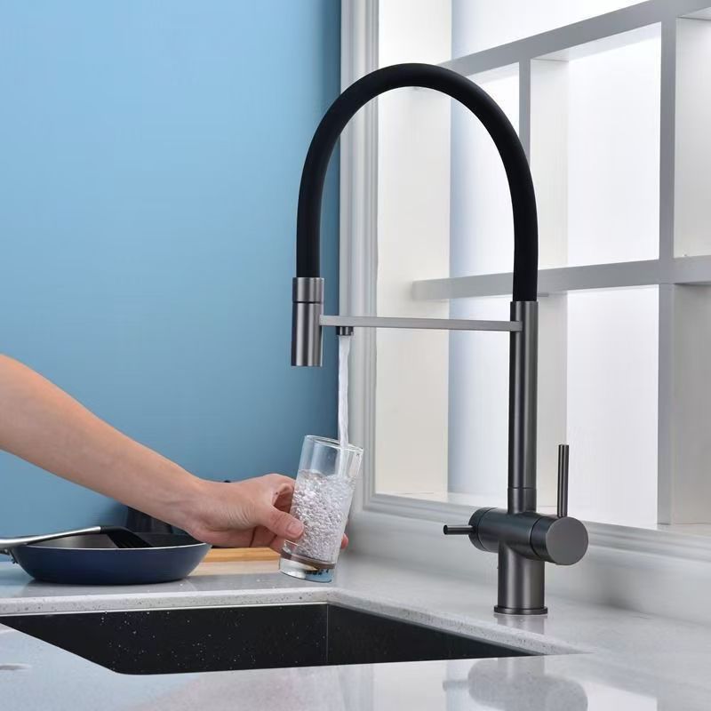 Silicone universal kitchen faucet Kitchen sink sink 304 stainless steel faucet