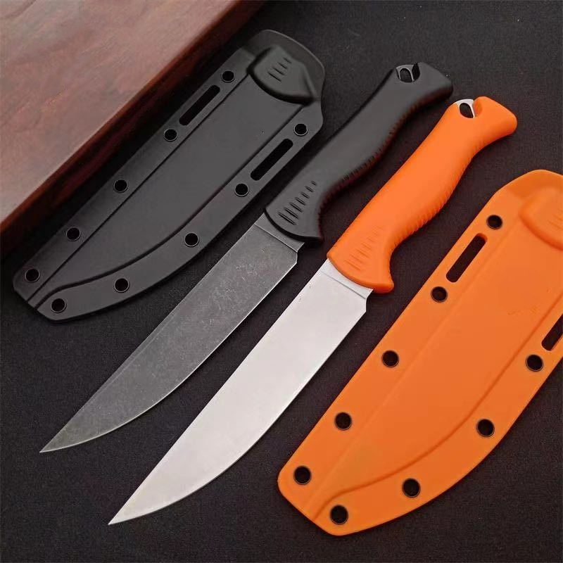 BM Knives 15500 Outdoor Fixed Blade Nylon fiberglass handle Knife Forged Camping Hunting Survival Tactical stainless steel Knives