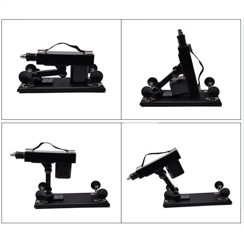 Female Vibrator Sex Machine Masturbation Pumping Gun Dildo Anal Vagina Attachments Masturbator Automatic Toys for Women Men 241118