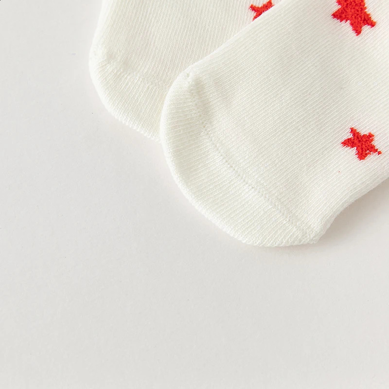 Dave Bella 2 pairs of baby Christmas socks soft cotton childrens high socks baby boy girl cute socks DB4237408 241118