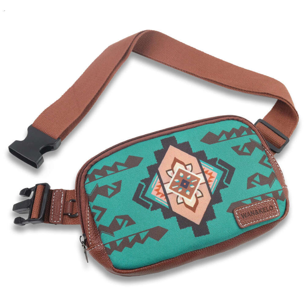 2024 hot selling Bohemian style women's crossbody fashionable chest bag, high-end waist bag