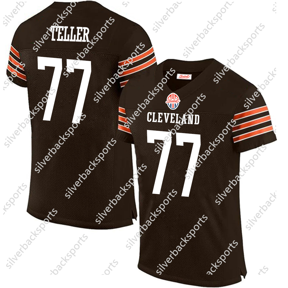 2024 Custom 95 Myles Grrett 24 Nick Chub David Njku Deshaun Waton Amari Coper Dustin Hopkns Joel Biio Clevland Brows Football Jerseys Mens/Youths This