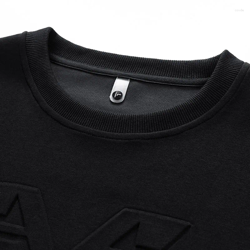 Men's Hoodies Men Sweatshirts Loose Oversized 6Xl 7Xl 8Xl Plus Size Long Sleeve O-Neck Pullovers Autumn Streetwear Fashion Sportswear