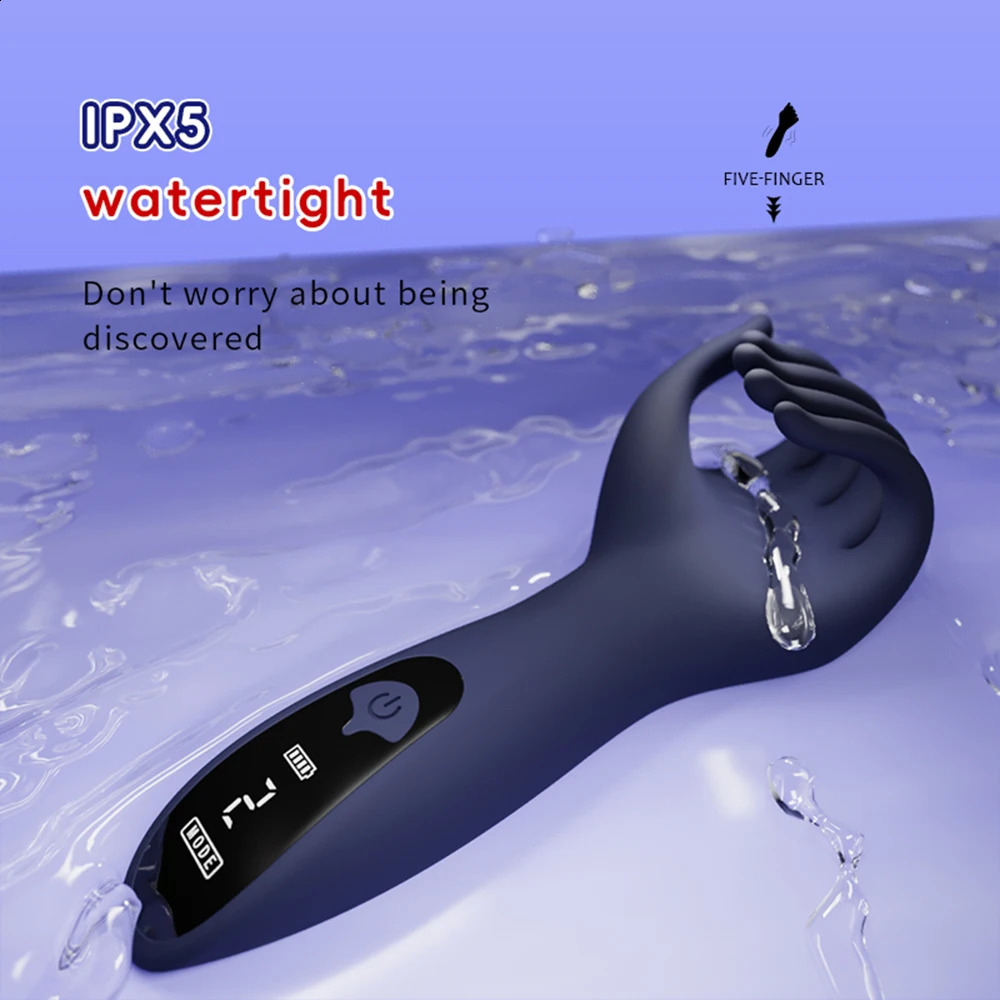 Glans Trainer Male Masturbator Penis Vibrating Massage Glans Vibrator Lasting Delay Endurance Exer Sex Toys Masturbator for Men 250410