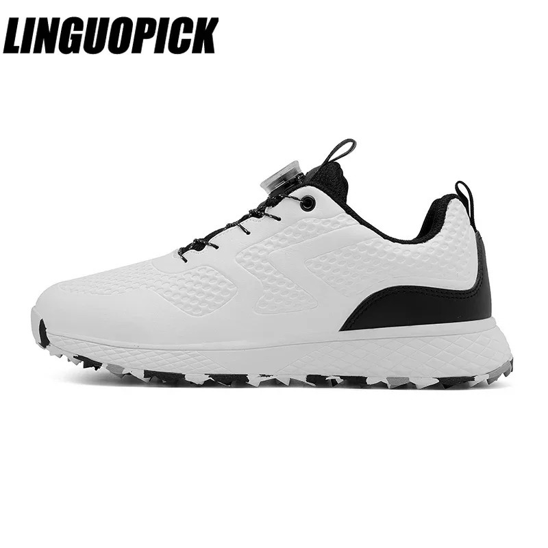 Golf Shoes Men Waterproof Breathable Sneakers Women Spikeless Sports Walking outdoor sport Golfing Footwear 241118