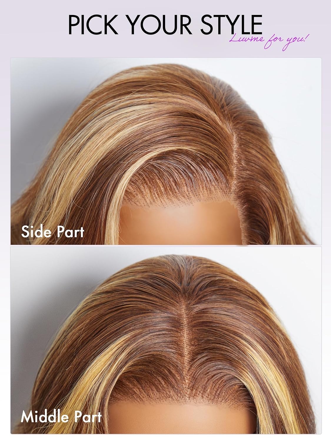 Honey Blonde Ombre Lace Front Wig Wear Go Highlight Glueless Wig Body Wave 13x4 HD Lace Frontal Wig Colored Human Hair Wigs Sale