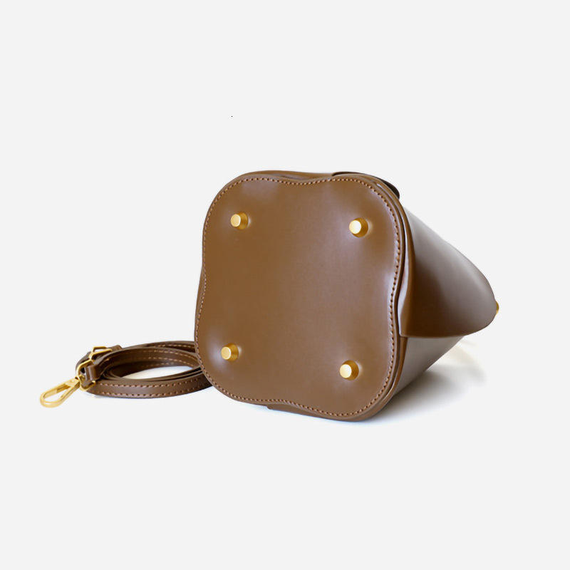 Lady Designer Style Bucket Bags New Handbags Real Leather Shoulder Bag For Women ral Handle