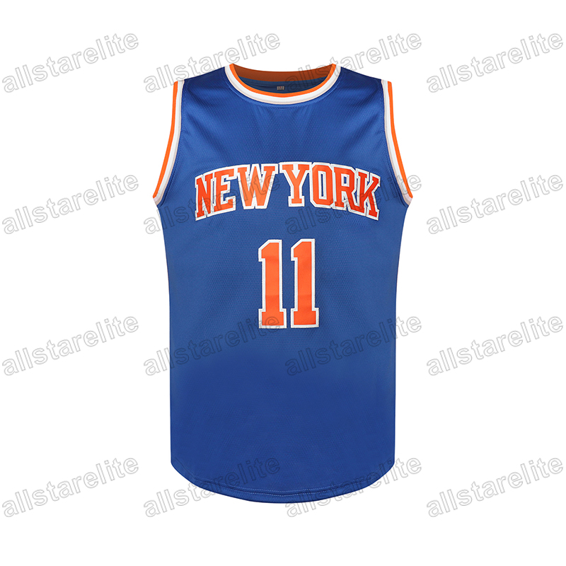 #11 Embroidered Blue White Basketball Jersey Breathable Polyester, Perfect for Outdoor Sports & Street Style In Stock Men's