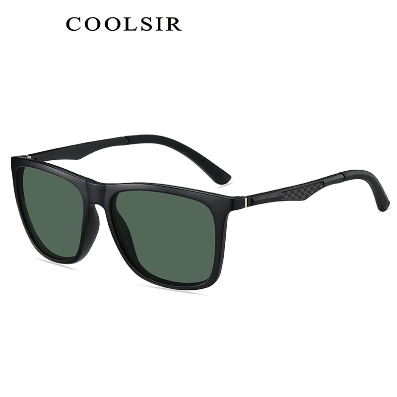 New TR frame sunglasses aluminium magnesium carbon fibre legs polarised sunglasses 6151 trend driving night vision sunglasses wholesale