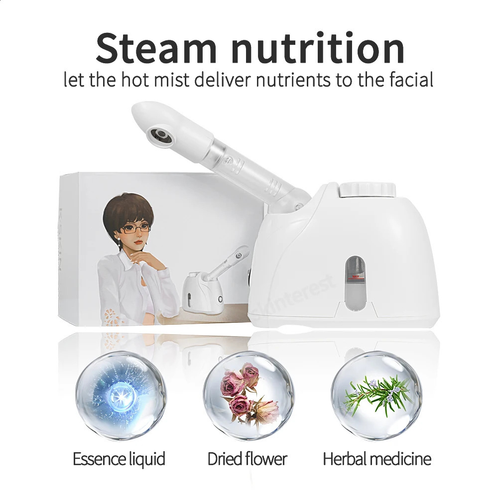 Face spray fog steam skin care beauty pores cleaning aromatic herbal steam humidifier SPA machine 241118