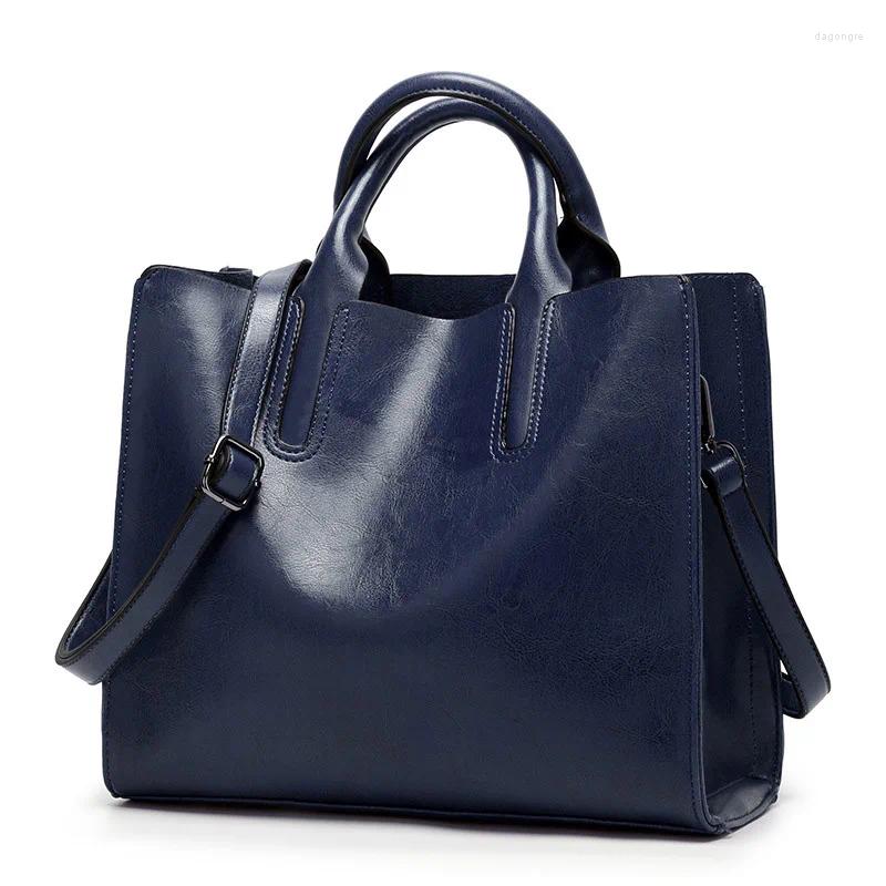 Shoulder Bags Valenkuci Leather Handbags Women Bag High Quality Casual Female Trunk Tote Spanish Brand Ladies Large Bolsos