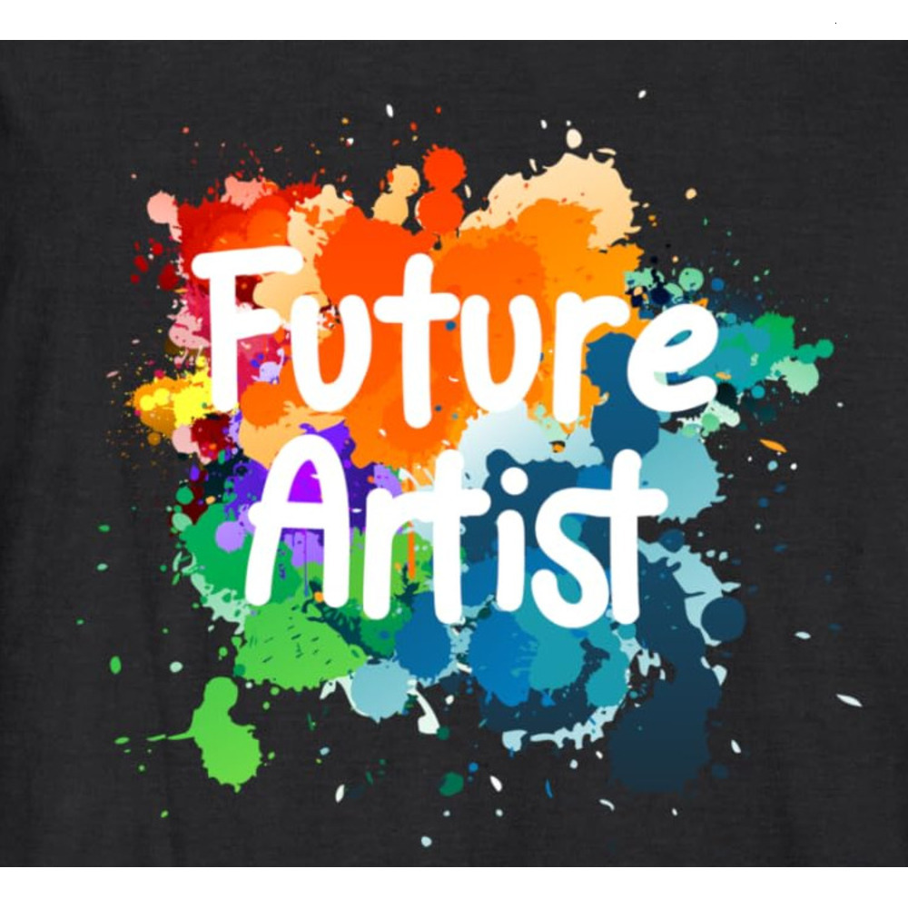 Long Sleeve Shirts for Men sweatshirt Future Artist Watercolor Paint Art Lover Funny Gift Long Sleeve Tee Streetwear Casual tops clothes fashion