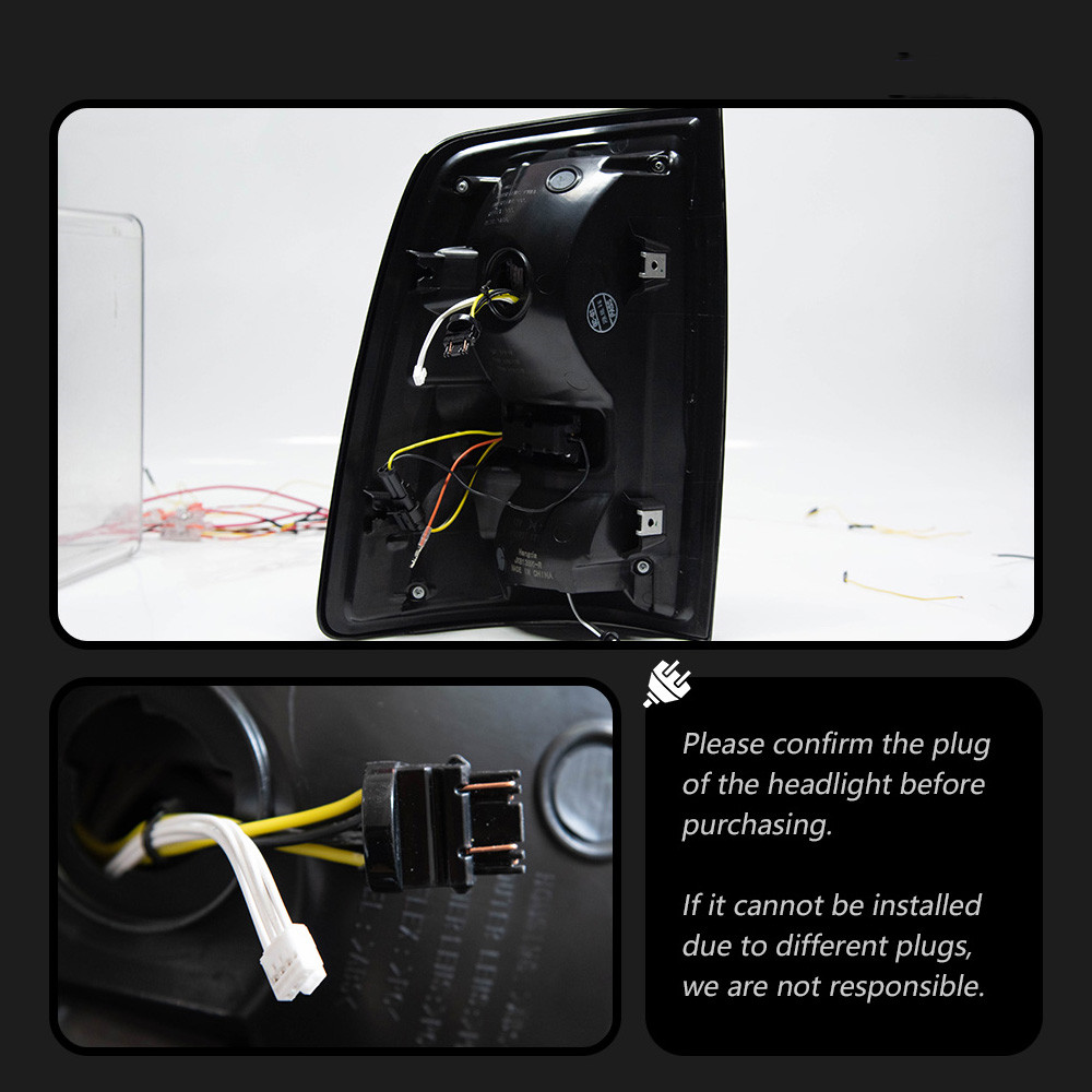 LED Taillight Assembly for Dodge Ram 20 09-20 18 Ram1500 2500 Upgrade Daytime Running Light Brake Light Flow Turn Signal