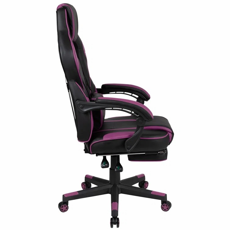 Ergonomic Gaming Chair with Adjustable Seat Height and Backrest for Enhanced Comfort