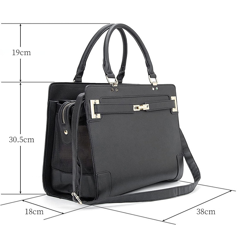 Small Dog Transport Outdoor Pet Shoulder Carrying Handbag Puppy Animal Purse Bed Car Leather Sg Travel Bag Chihuahua