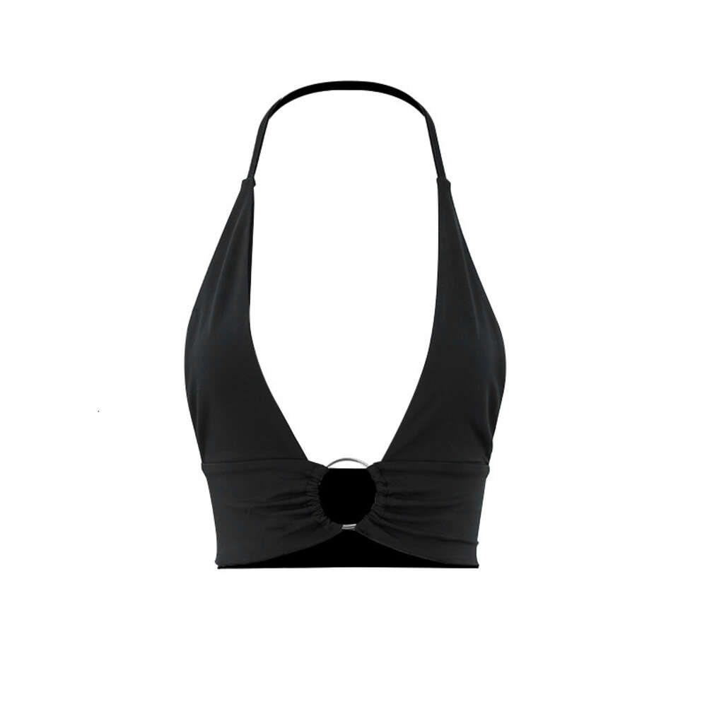 2024 Summer New Women's Sexy Tank with Sweet Cool Solid Color Top F41913