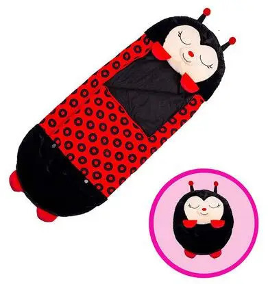 Baby Caroon foldable sleeping Bag winter Envelope sleep thermal sack Cotton kids sleepsack in the carriage wheelchairs 240415