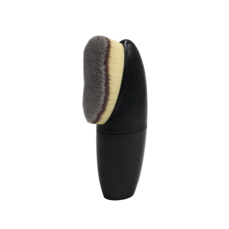 Flawless Foundation Brush, High Density Face Body Makeup Brush For Liquid Foundation Powder Cream Contour White Black Brocha Para Base Impecable