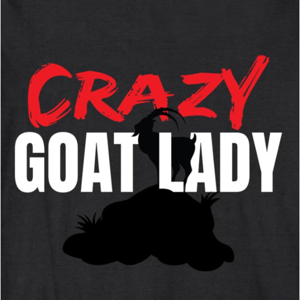 Long Sleeve Shirts for Men sweatshirt Crazy Goat Lady Goat Lover Animal Funny Gift Long Sleeve Tee Streetwear Casual tops clothes cool