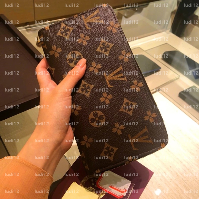 designer bag Top quality Womens billfold zippy wallet victorine wallet emilie purse mirror quality pocketbook passport holder coin bag fashion leather purse 33A