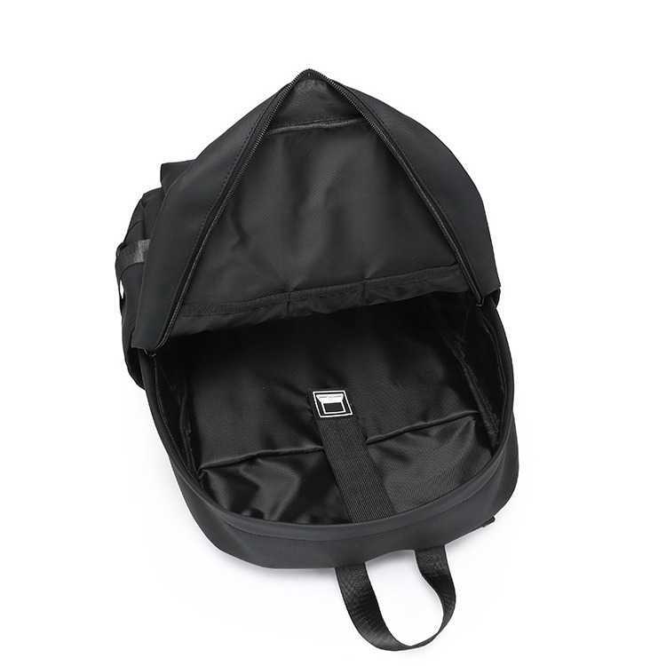 Leisure backpack, men's fashionable business backpack, college student backpack, large capacity waterproof travel backpack