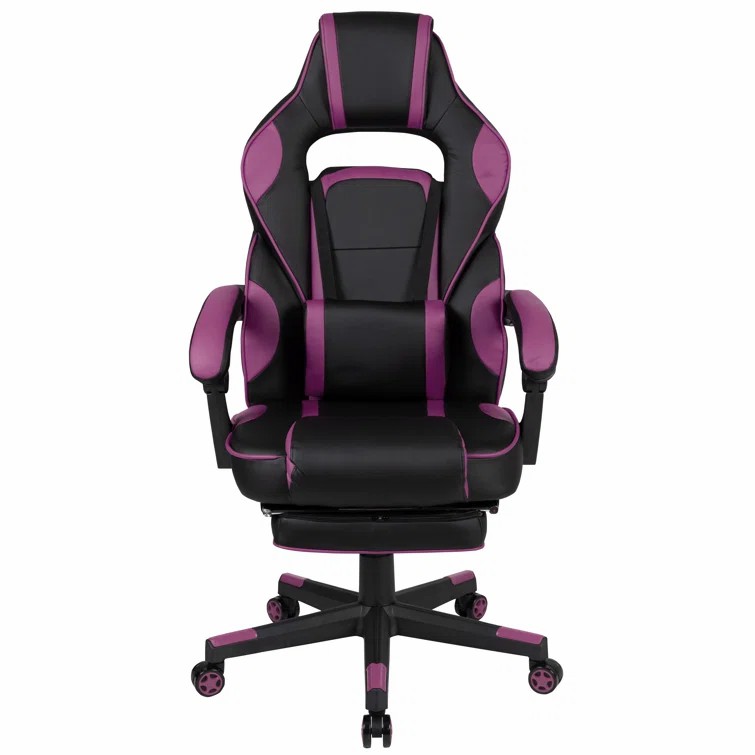 Ergonomic Gaming Chair with Adjustable Seat Height and Backrest for Enhanced Comfort