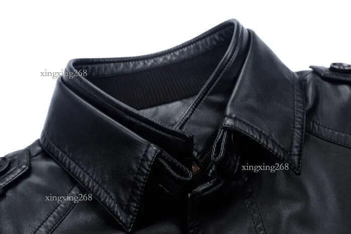 Fall-sheepskin jacket Leather & Suede genuine Leather Jackets and coats designer jacket mencoat free shipping