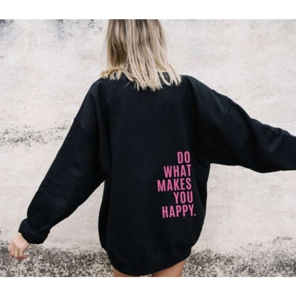 European And American Women s Clothing Pullover Hoodie Hooded Letter Printed Round Neck Sweatshirt Hooded Multifunctional Sweatshirt Top