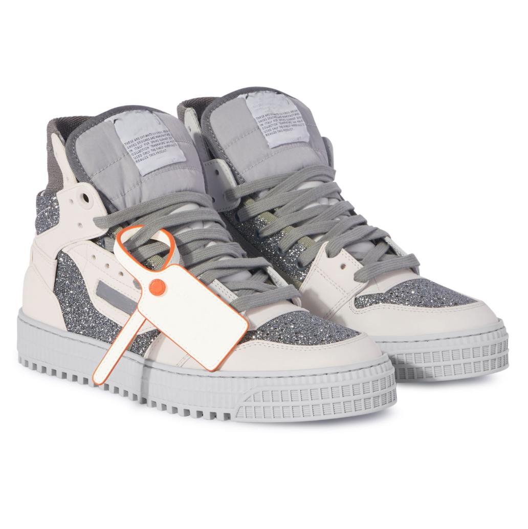 Sports-design 3.0 Off Court Sneakers Shoes Men Zip Tie High-top Grained Calfskin & Canvas Trainers Daily Man Skateboard Walking Elegant Walking EU38-46