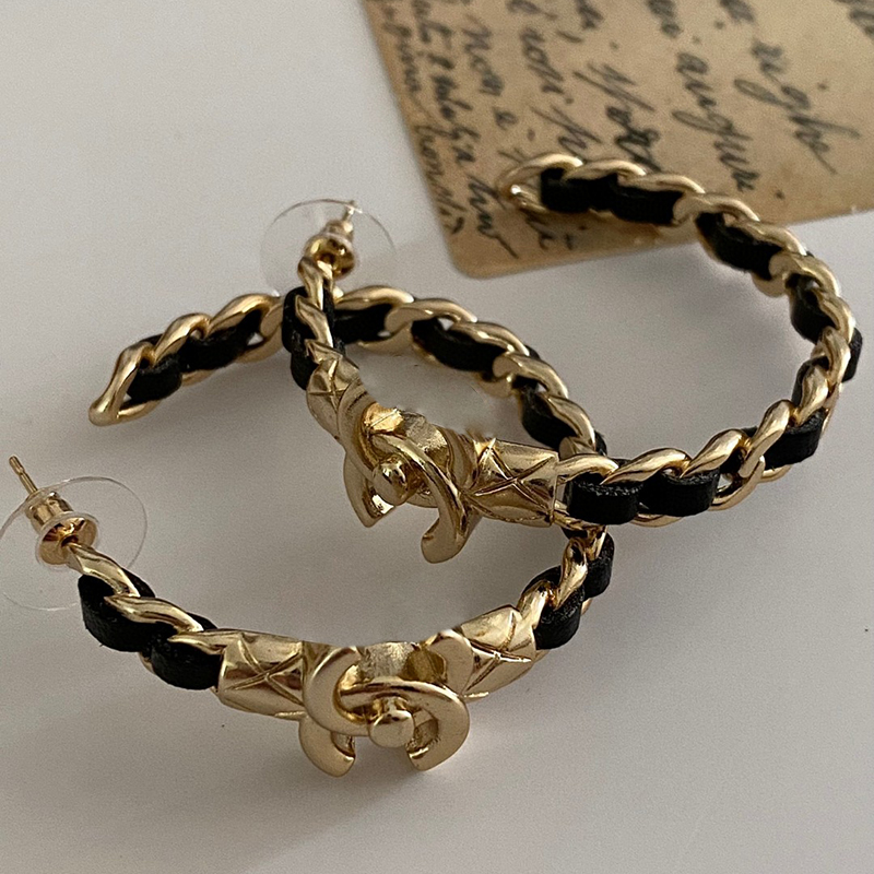 Brand Earrings Designers Letters Stud Geometric Famous Fashion Black And Gold Matching Earrings Plated 925 Silver Earrings Wedding Party Jewerlry Christmas Gifts