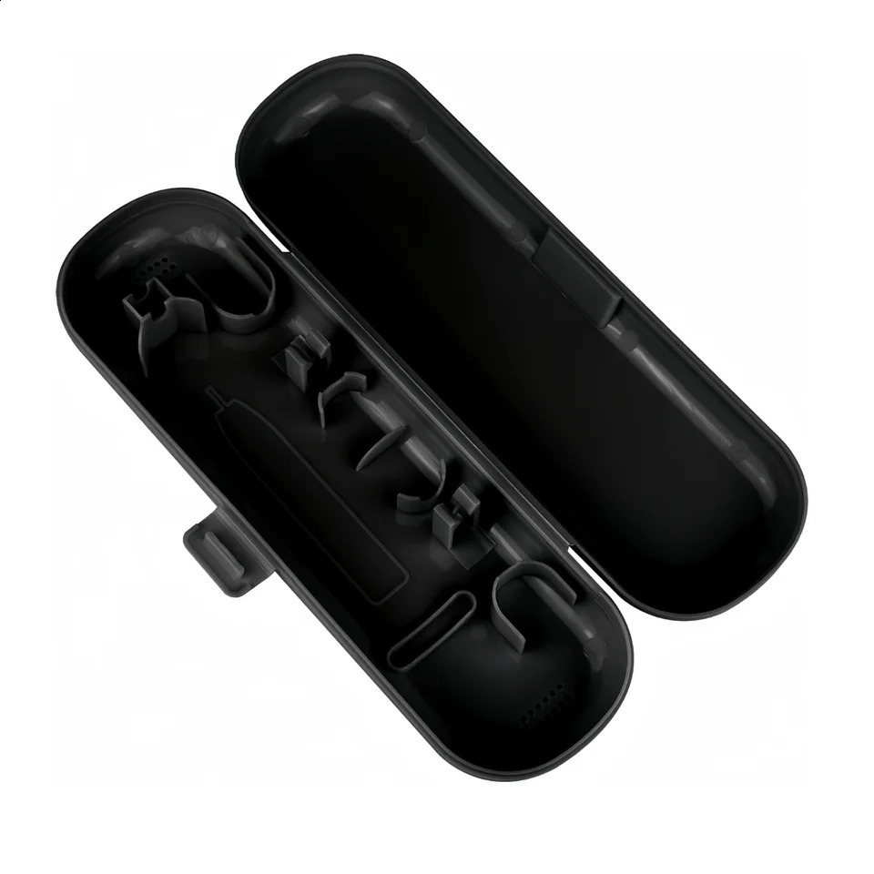 Rechargeable Electric Powered Toothbrush with Travel Case 8 Brush Heads USB Rechargeable Tooth Brush Deep Clean Oral Care -6 241118