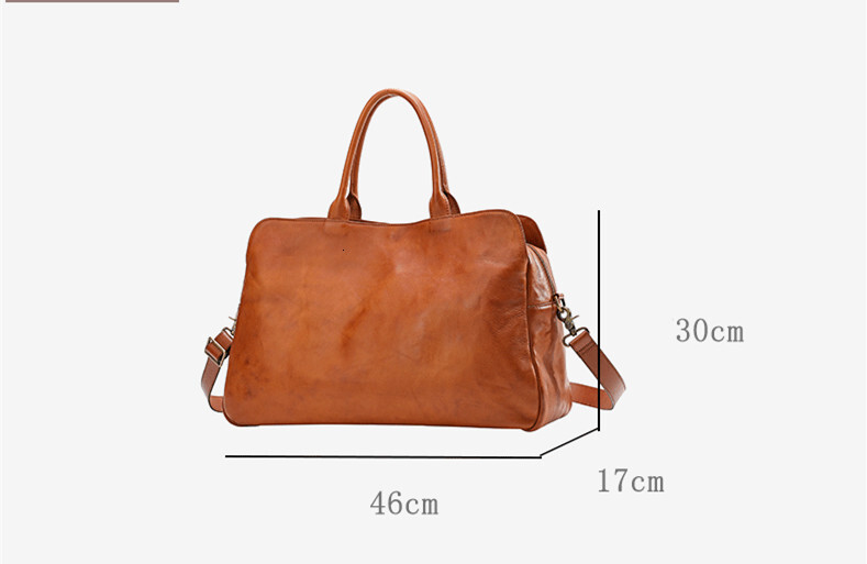 Genuine Leather Women Handbags Cowhide Large Capacity Lady Laptop Travel Bag Business Briefcase Lage Shoulder Bags Big Tote BagVoyage