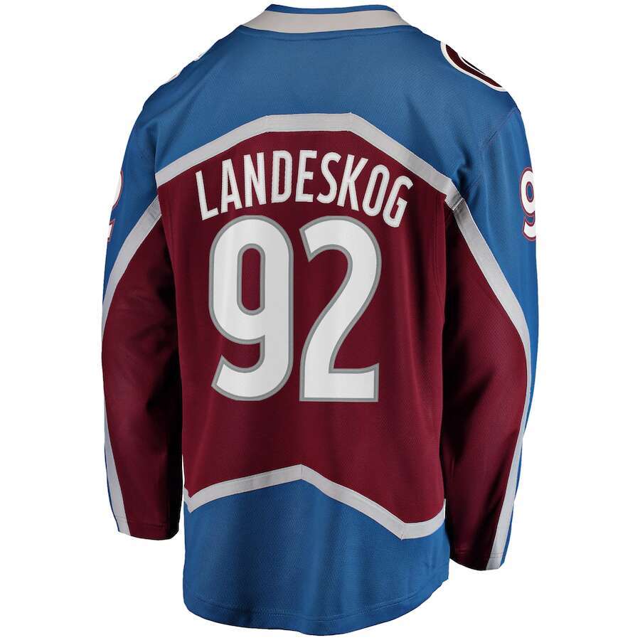 2025 2025 Wholesale ed Colorado Jersey Men Kinnon Makar Rantanen Annunen Ice Hockey Uniform