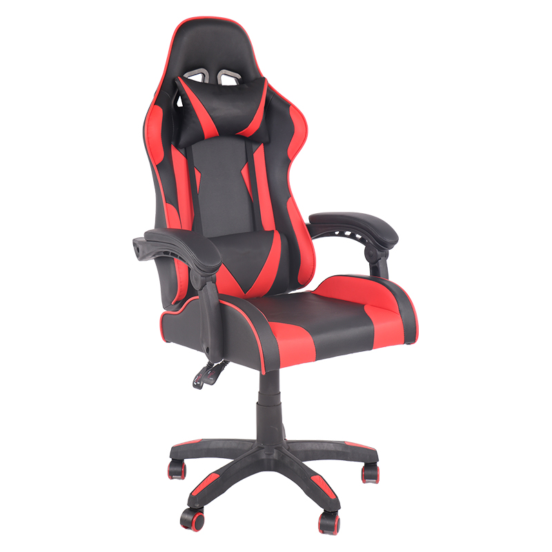 Adjustable Computer Gaming Chair - Sturdy Base & Padded Armrests for Optimal Support