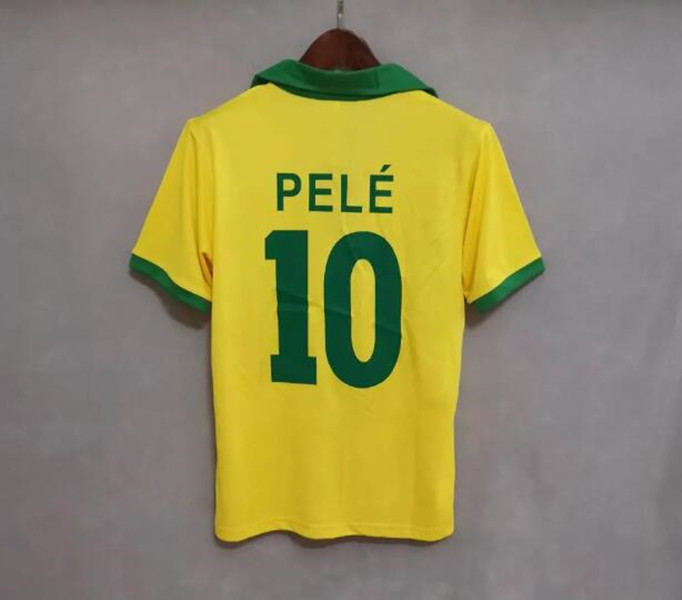 1970 1978 1998 retro Brasil PELE soccer jerseys 2002 Carlos Romario Ronaldo Ronaldinho shirts 2004 1994 BraziLS 2006 RIVALDO ADRIANO KAKA 1988 2000 20