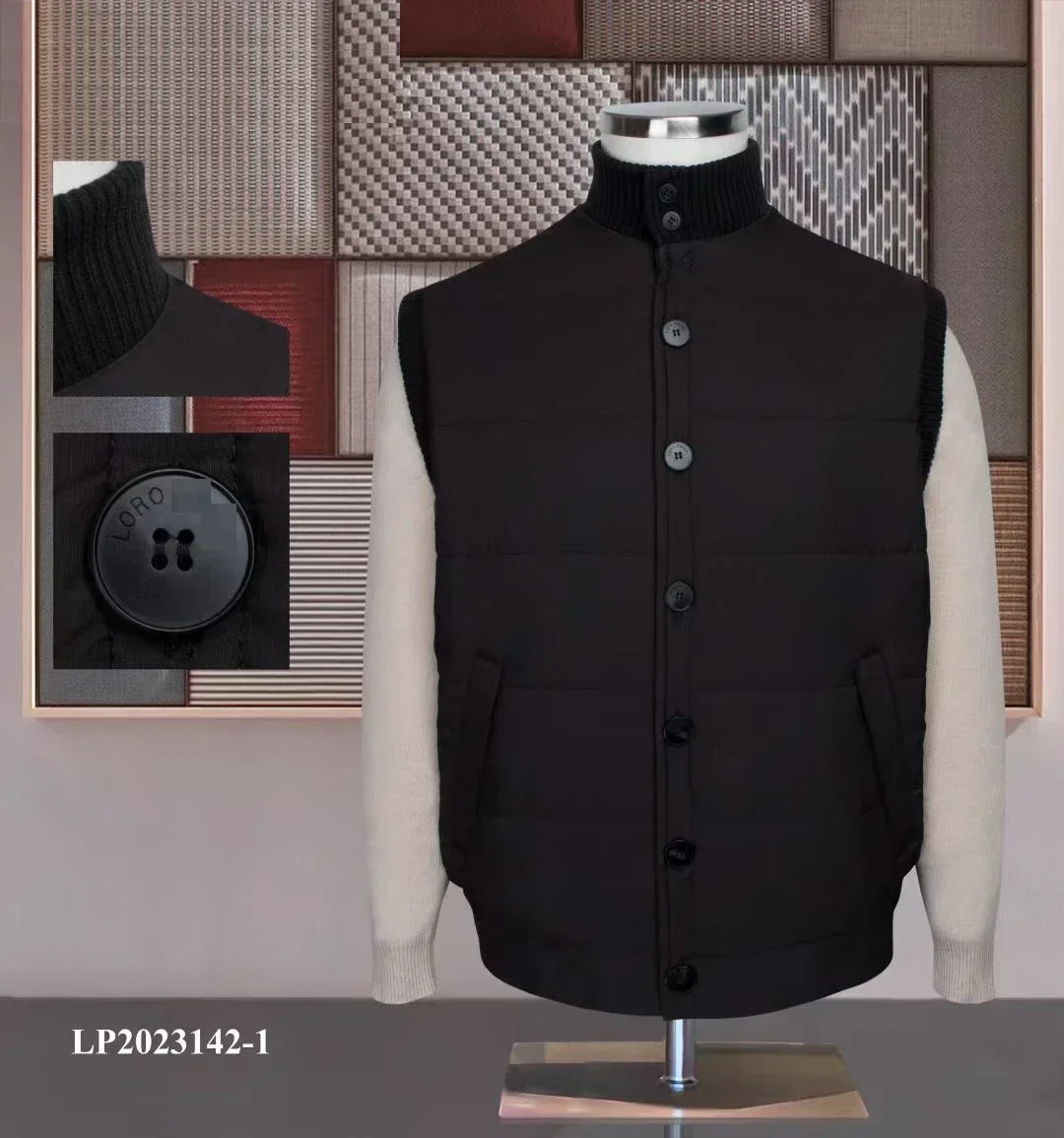BILLIONAIRE BLKA CPTG Vest Men 2024 Autumn Winter Comfortable New Business Casual Button Pocket Big M-4Xl High Quality Coat