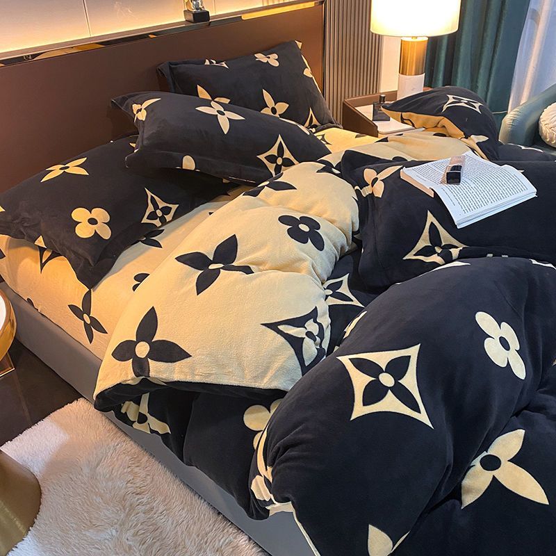 Brand Bedding Including Duvet Cover Pillowcase Skirt No Comforter Multiple Sizes Can Be Selected For Free Shipping 1235