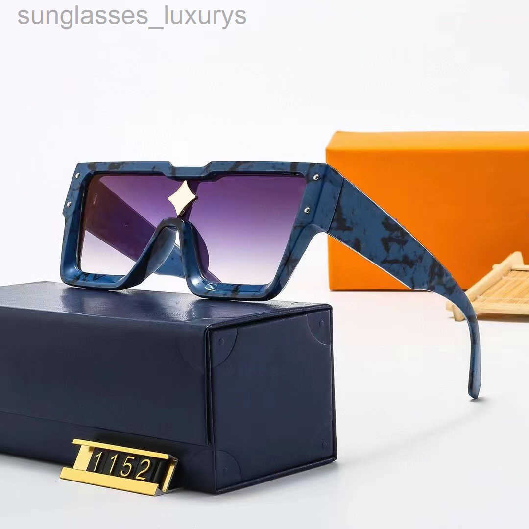 Jewelrys Designer 2023 New Sunglasses Mens Square Sunglasses High Quality Wear Comfortable Online Celebrity Fashion Glasses Model L031