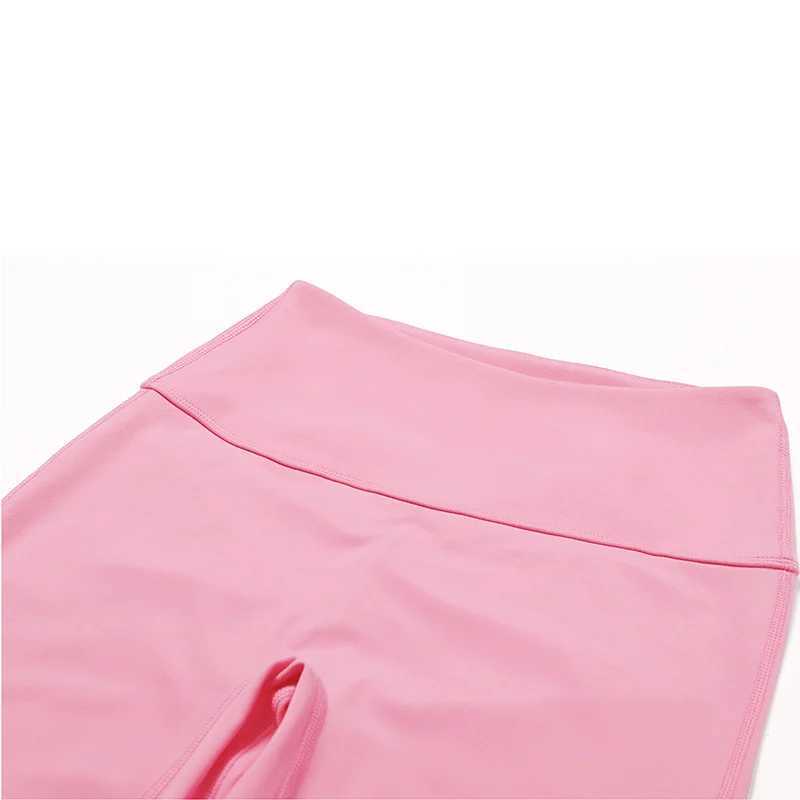 New Arrival Wide and powerful gym workout fitting Flare pants high waisted Fitn workout leggings running pants warm push yoga pants Z241119