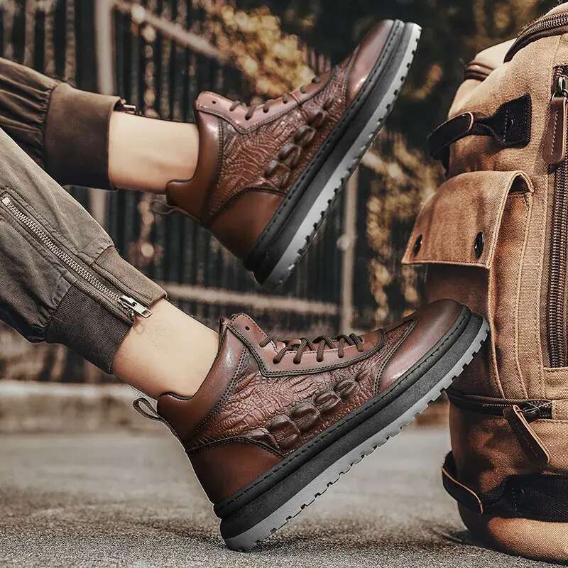 CYYTL Casual Shoes For Men Sneakers Leather Platform Summer Outdoor Sports Work Designer Ankle Running Skateboard Tennis 232d