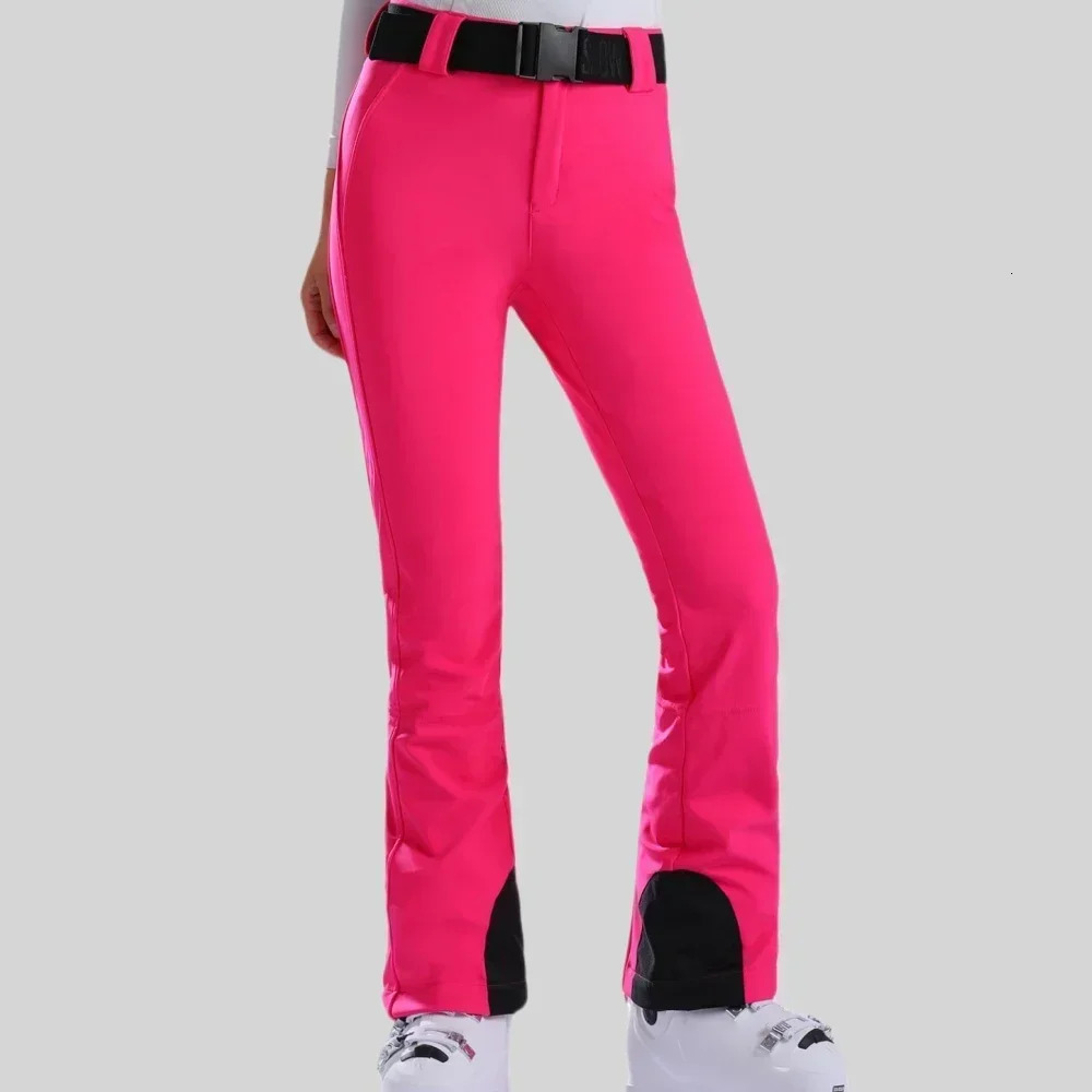 Winter Skiing Pants Women Ski Pants 2025 Outdoor Thermal Pants Windproof Waterproof Snowboard Clothes Sports Snow Trousers 241118