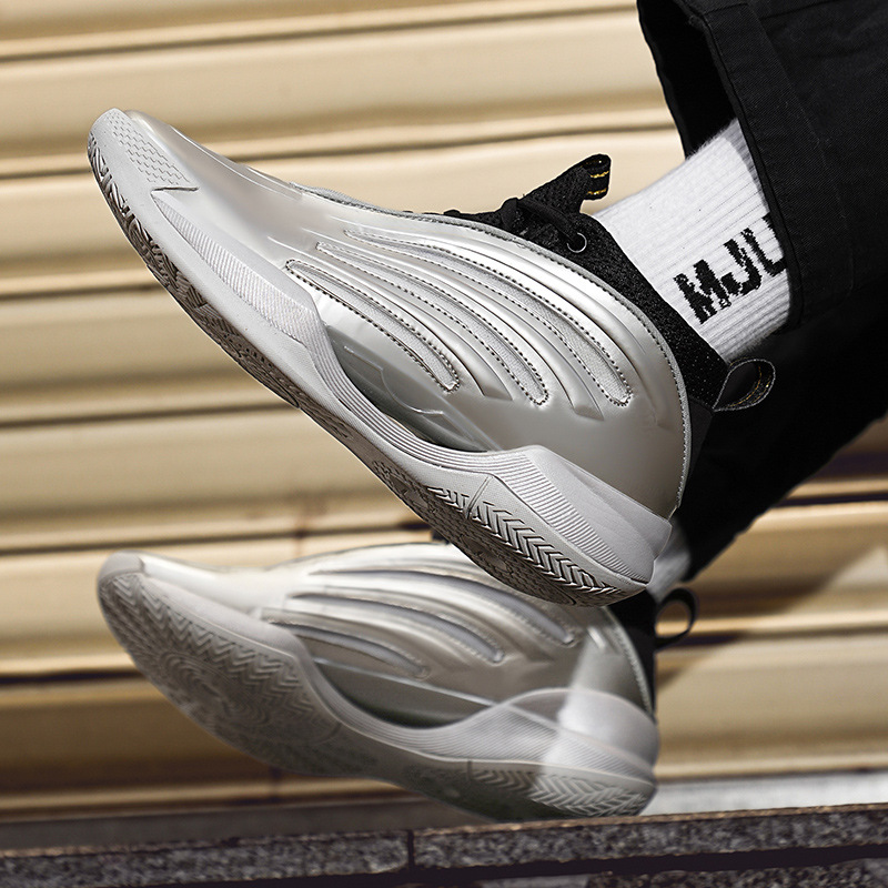 2024 autumn and winter new wear-resistant, non-slip shock-absorbing combat basketball shoes, men's and women's casual sports running shoes s
