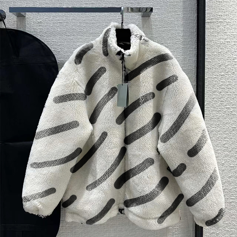 Designer luxury jacket Men women jackets fashion classic letter Lamb Wool Parkas Autumn and winter keep warm coat top Warm coats European size S-L
