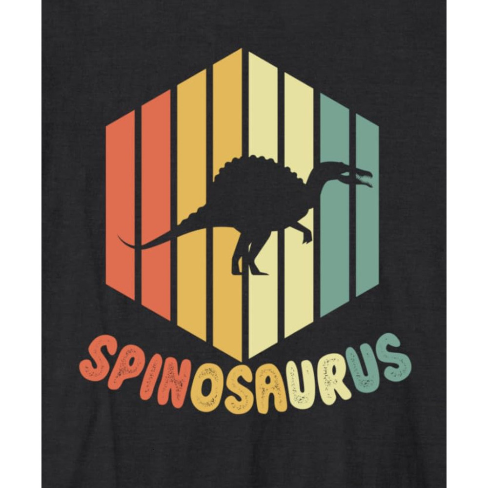 Long Sleeve Shirts for Men sweatshirt Retro Spinosaurus Dinosaur Paleontolgy Funny Gift Long Sleeve Tee Streetwear Casual tops clothes cool