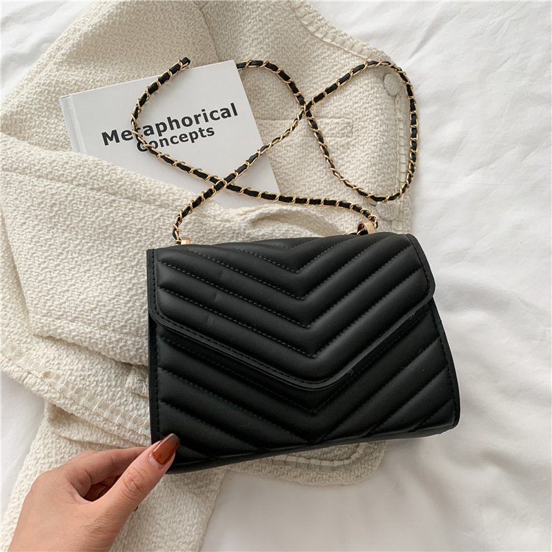 Women's Fashion One Shoulder Retro Small Square Bag Crossbody Bag Minimalist Style Women's Chain Bag Suitable for Travel-ll