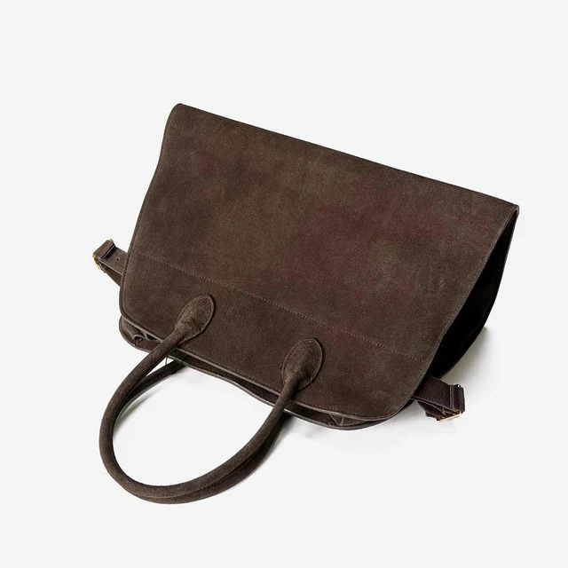 Suede Tote Bag Woman Ladies Large Capacity Commuter Women Trend Row Handbag Y2k Women's Single Shoulder Crossbody BagVoyage