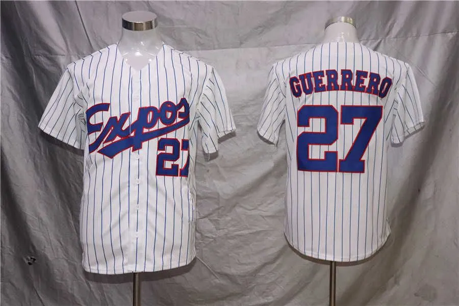Custom Montreal Expos Baseball Jerseys Andre Dawson Gary Carter Pete Rose Tony Perez Vladimir Guerrero Tim Raines 33 Larry Walker Steve Rodgers Jersey