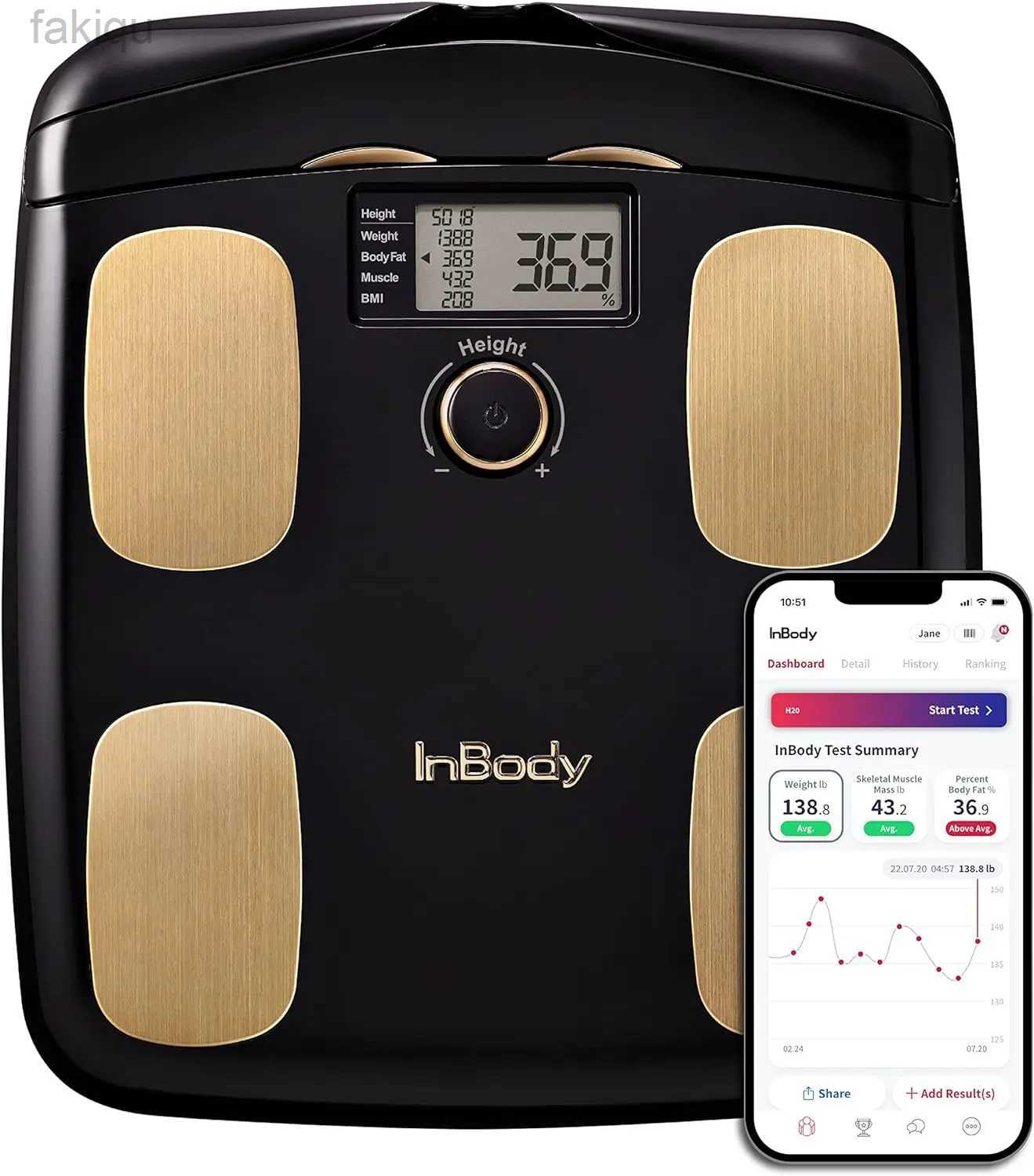 Body Weight Scales Dial H20 Body Fat Scale InBody Scale for Body Weight Fat Percentage and Muscle Mass Gym Accessory for Men Women 240419