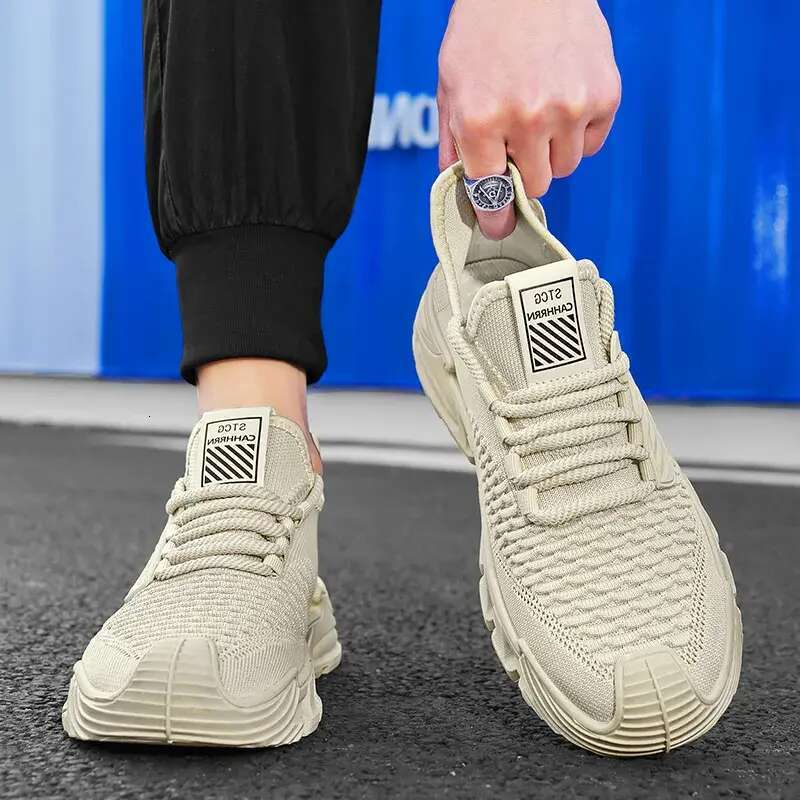 CYYTL Mens Shoes Casual Tennis Summer Sneakers Breathable Mesh Outdoor Sports Running Platform Designer Walking Leather ef7b