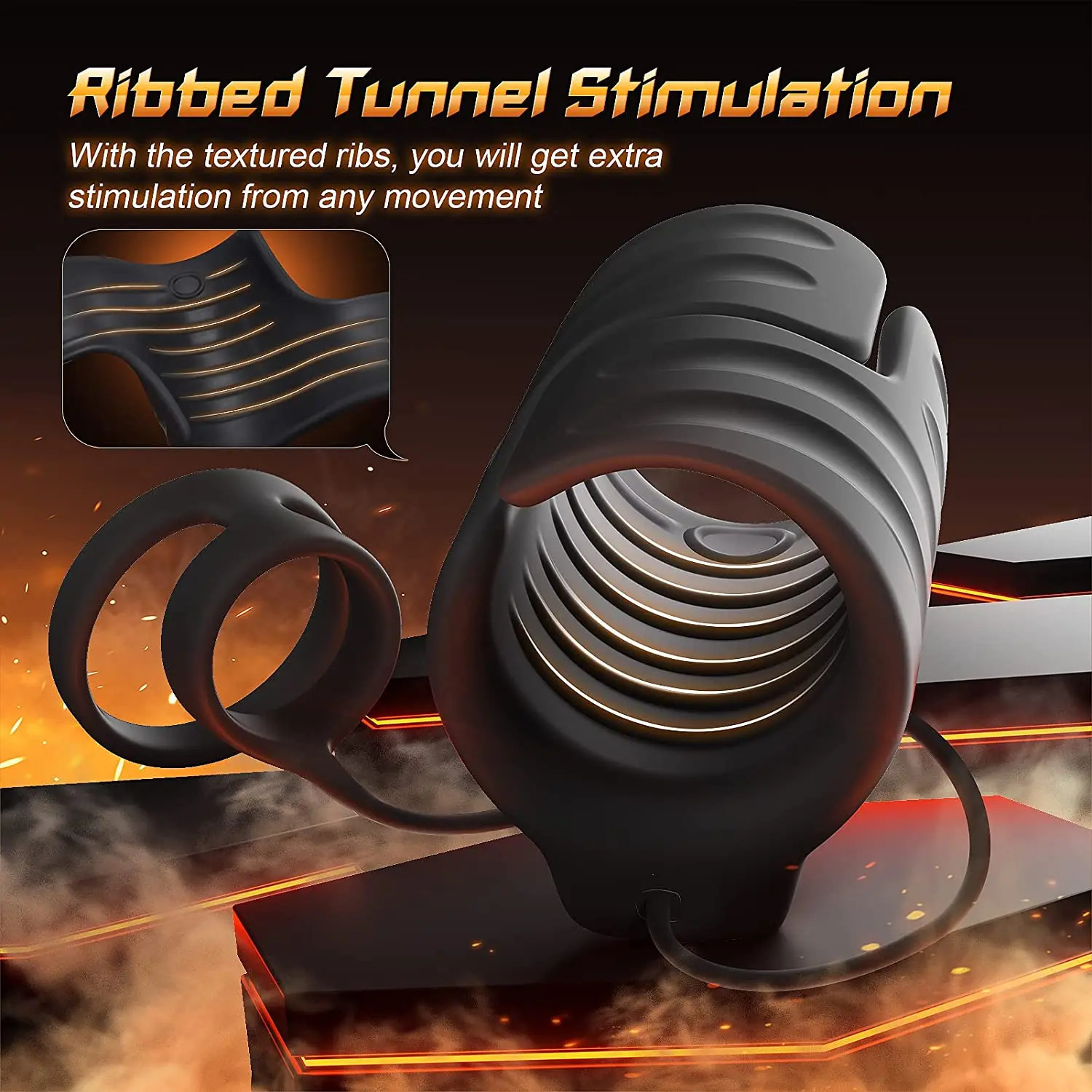 3 in 1 Penis Trainer Vibrator Dual Cock Ring Sex Toys for Men APP Remote Control Male Masturbator Glans Stimulate Penis Massage 240325